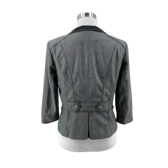 White House Black Market Tailored Jacket Blazer Lined Button Front Size Small - Picture 5 of 9